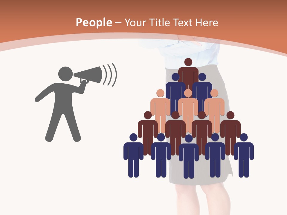 Businessperson Company Manager PowerPoint Template