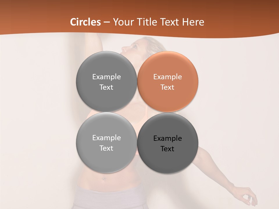 Lifestyle Vitality Muscles PowerPoint Template