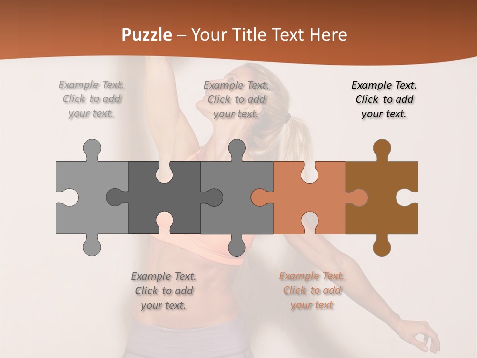 Lifestyle Vitality Muscles PowerPoint Template