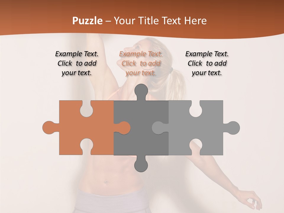 Lifestyle Vitality Muscles PowerPoint Template