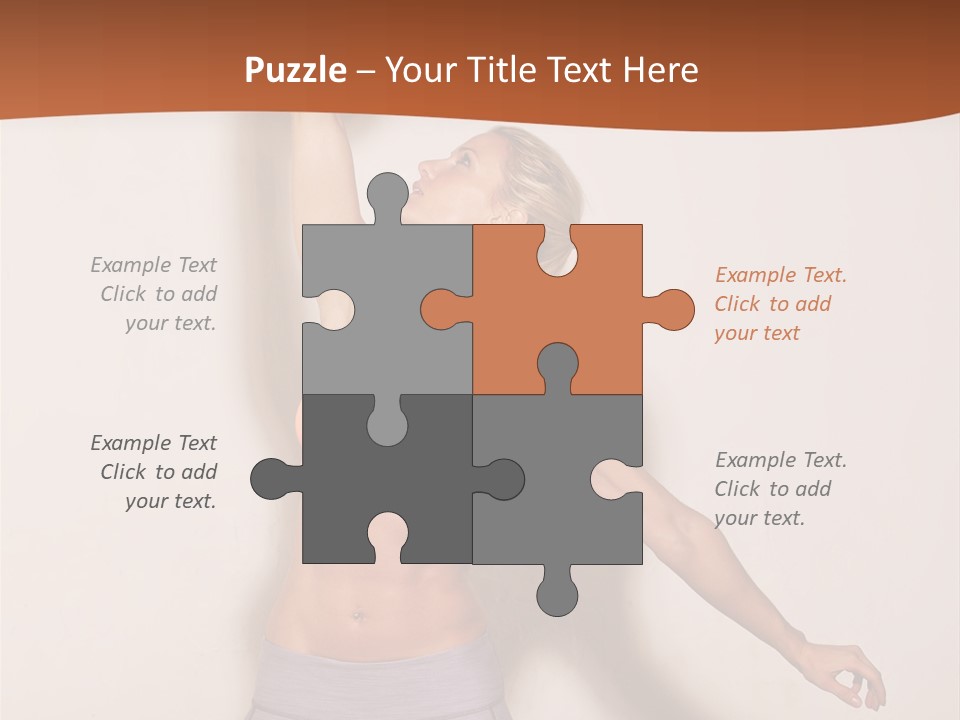 Lifestyle Vitality Muscles PowerPoint Template