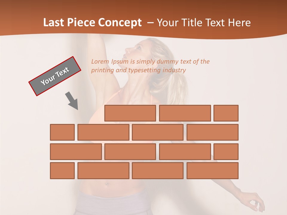 Lifestyle Vitality Muscles PowerPoint Template