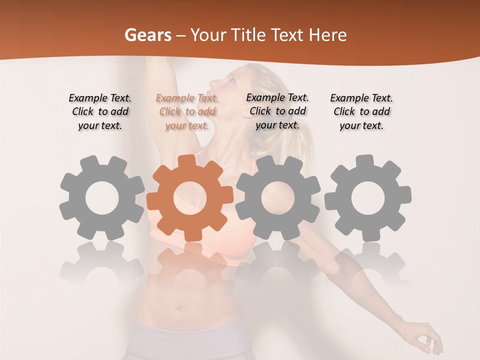 Lifestyle Vitality Muscles PowerPoint Template