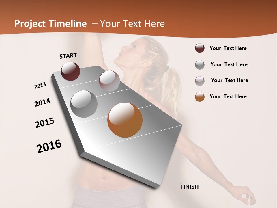Lifestyle Vitality Muscles PowerPoint Template