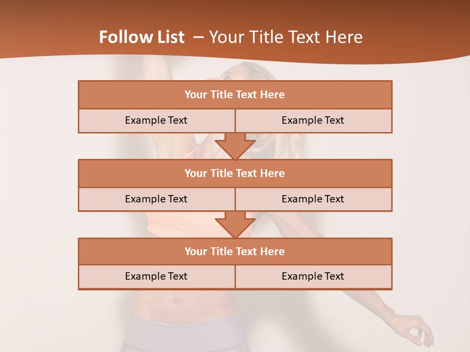 Lifestyle Vitality Muscles PowerPoint Template