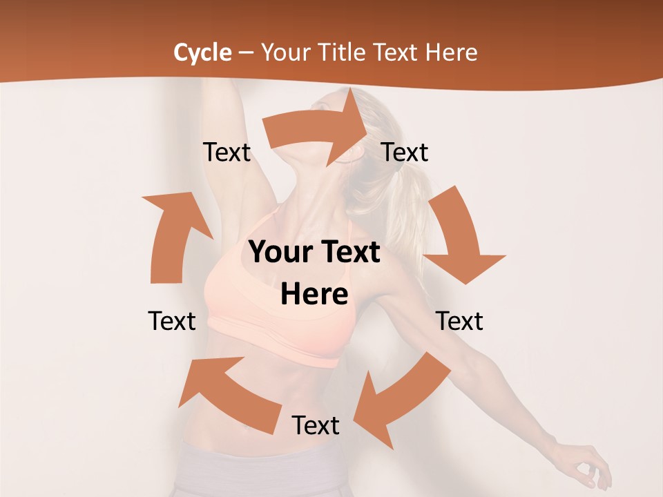 Lifestyle Vitality Muscles PowerPoint Template