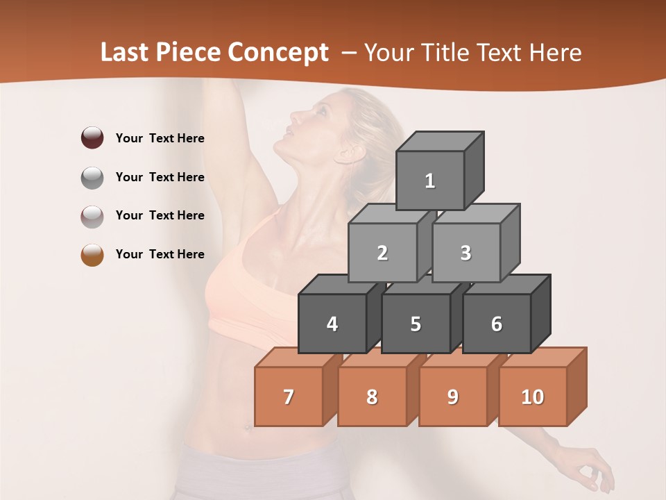 Lifestyle Vitality Muscles PowerPoint Template