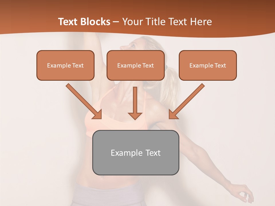 Lifestyle Vitality Muscles PowerPoint Template