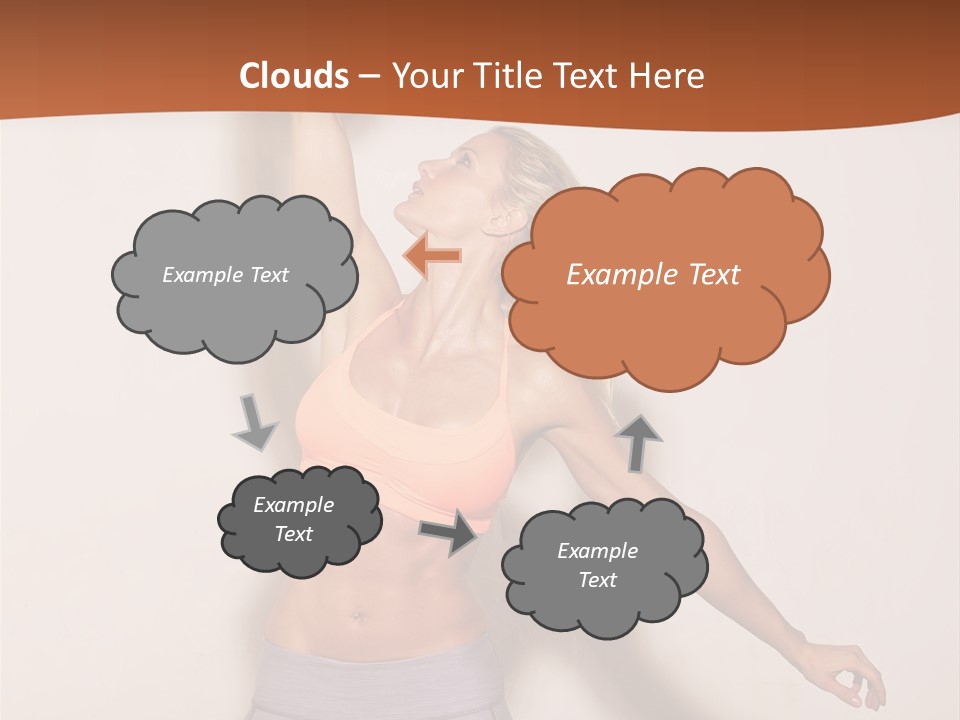 Lifestyle Vitality Muscles PowerPoint Template