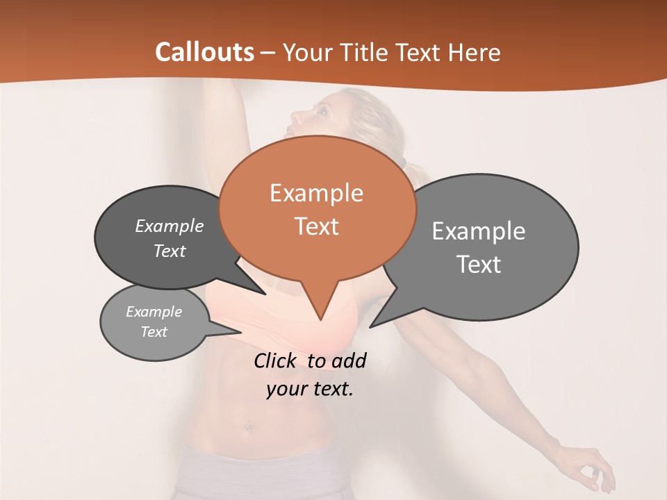 Lifestyle Vitality Muscles PowerPoint Template