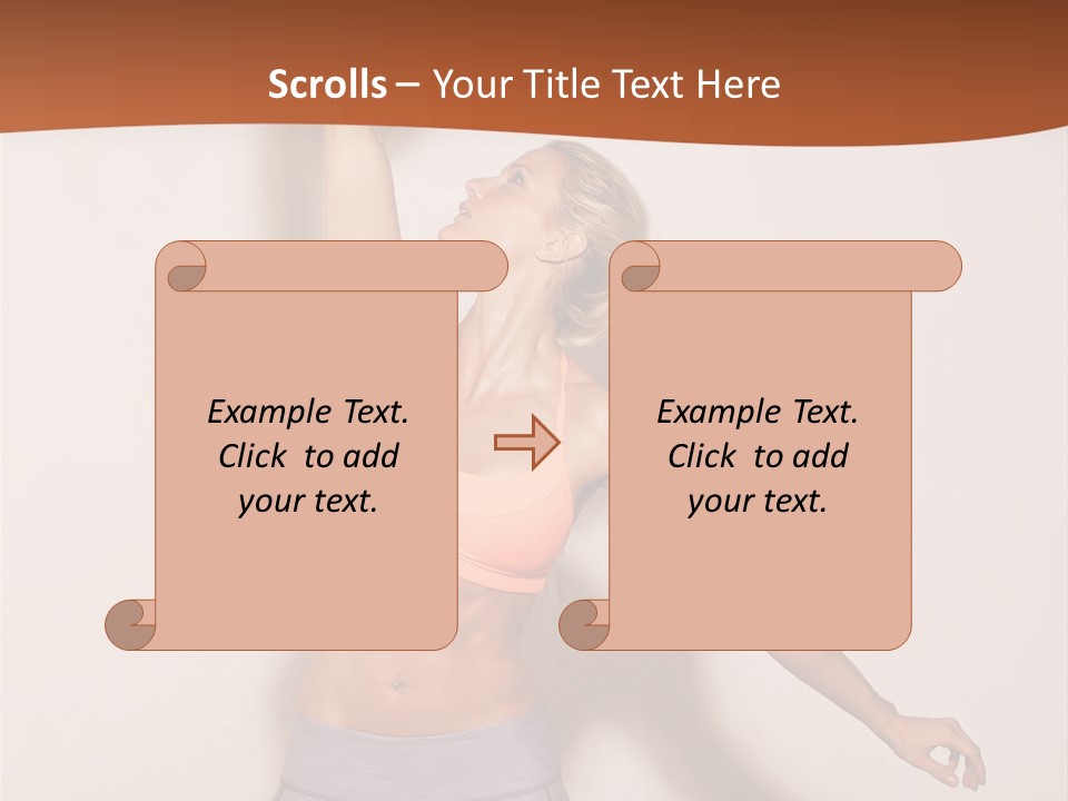 Lifestyle Vitality Muscles PowerPoint Template