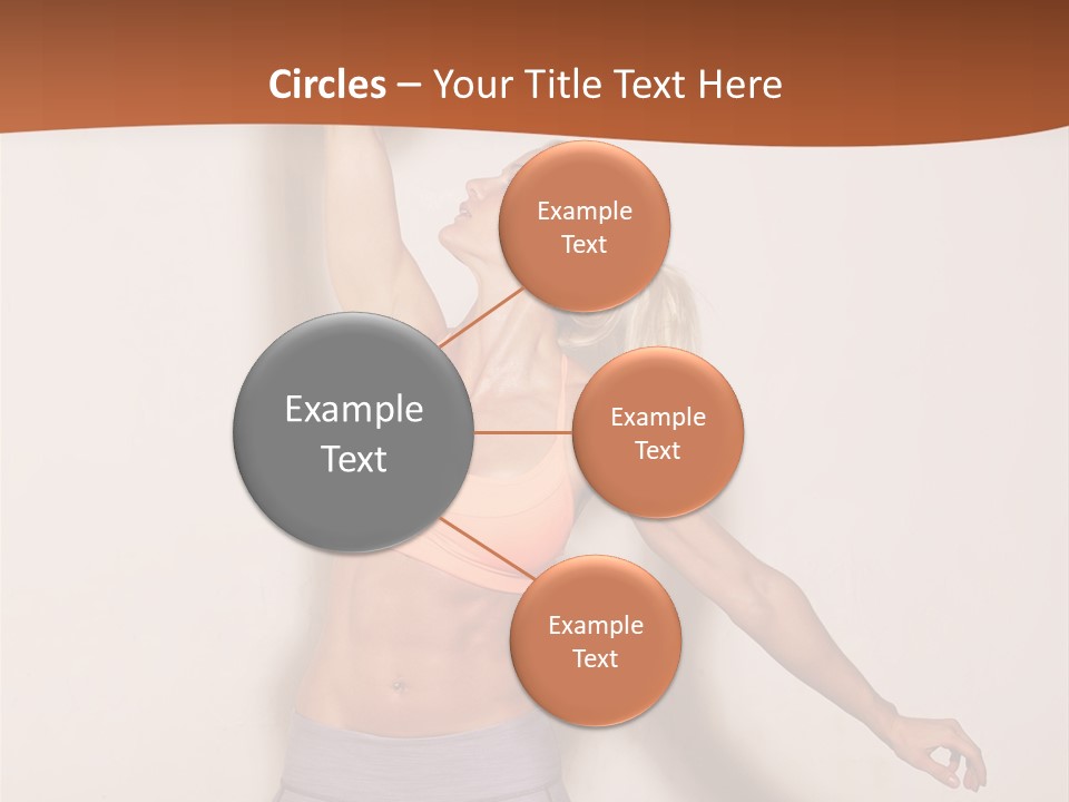 Lifestyle Vitality Muscles PowerPoint Template