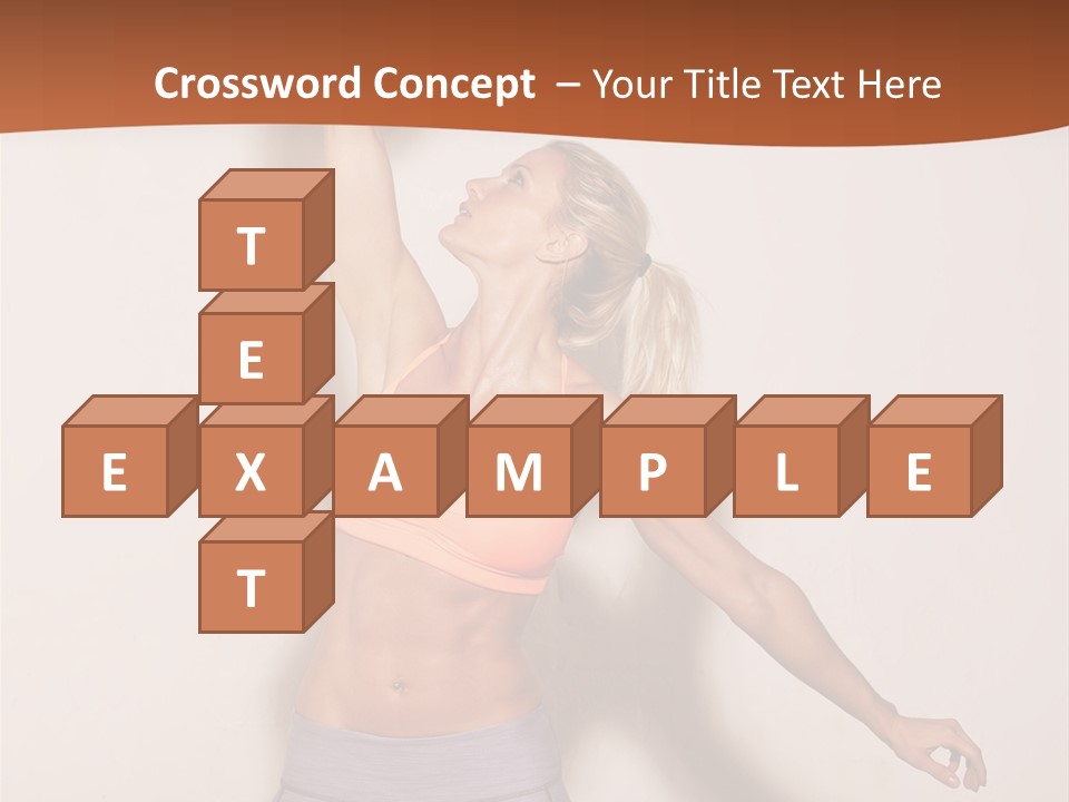 Lifestyle Vitality Muscles PowerPoint Template