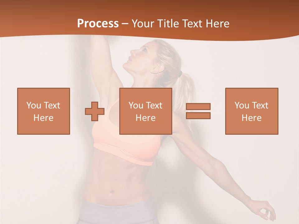 Lifestyle Vitality Muscles PowerPoint Template
