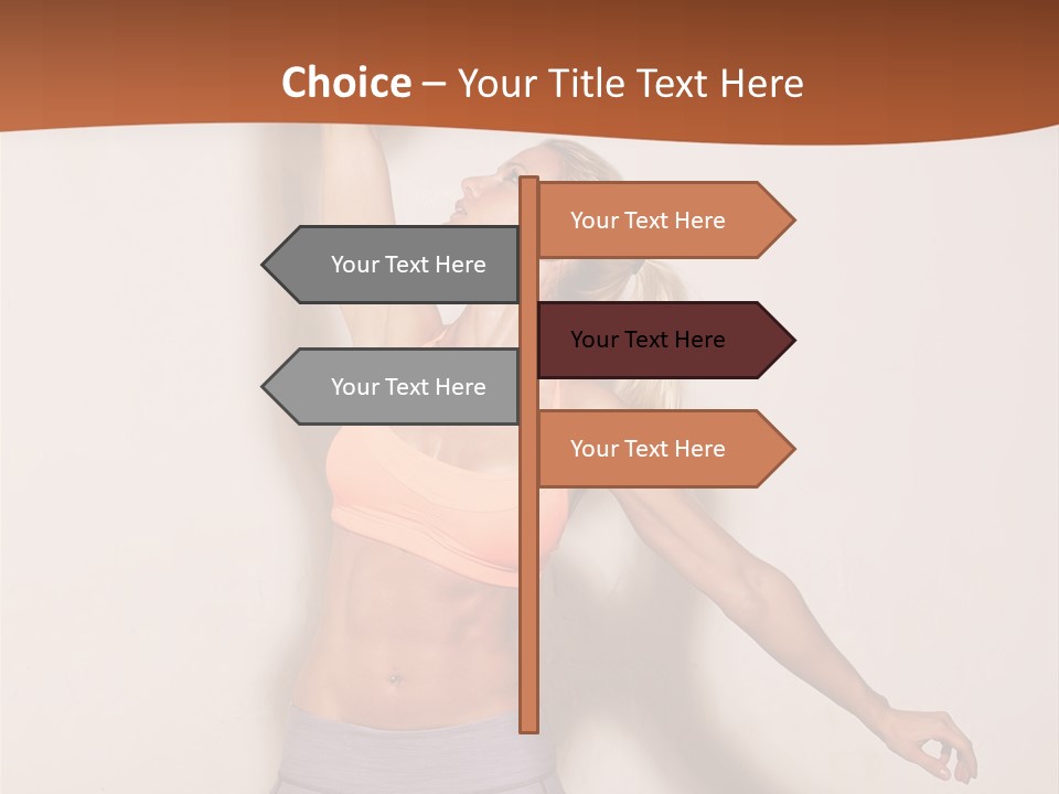 Lifestyle Vitality Muscles PowerPoint Template