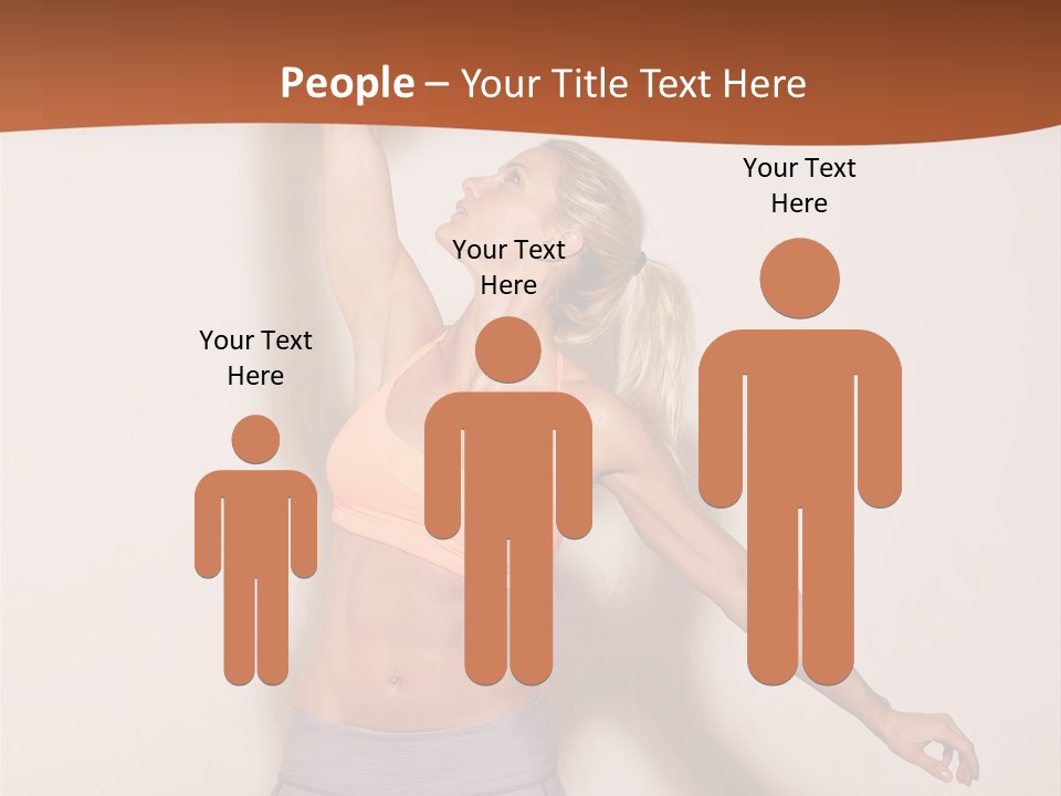 Lifestyle Vitality Muscles PowerPoint Template