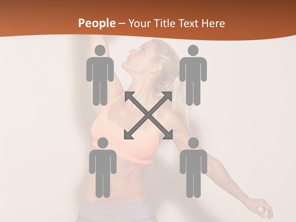 Lifestyle Vitality Muscles PowerPoint Template