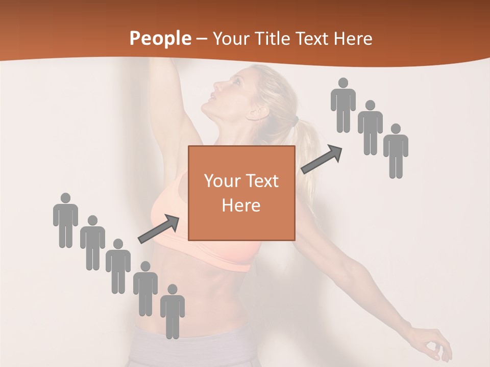 Lifestyle Vitality Muscles PowerPoint Template