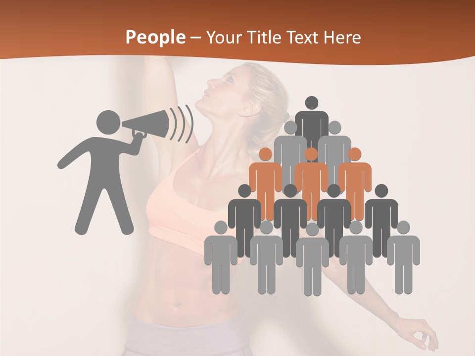 Lifestyle Vitality Muscles PowerPoint Template