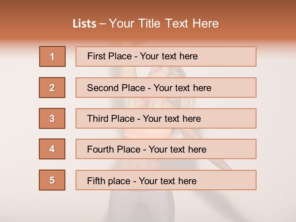 Body Weight Fitness PowerPoint Template
