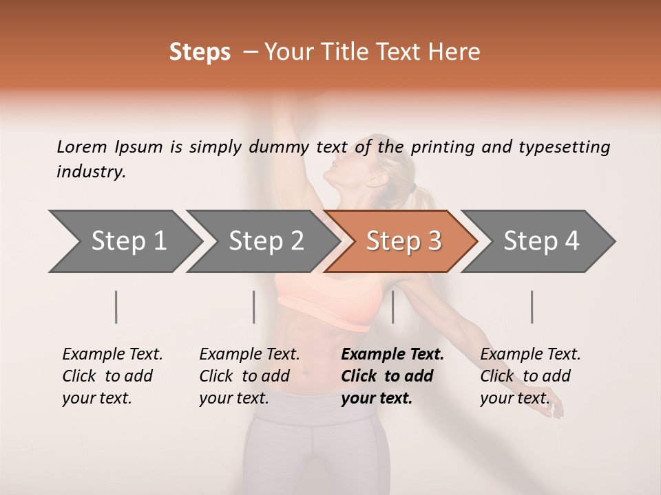 Body Weight Fitness PowerPoint Template
