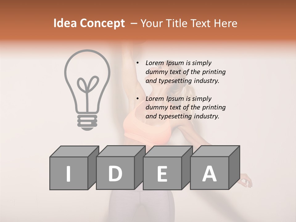 Body Weight Fitness PowerPoint Template