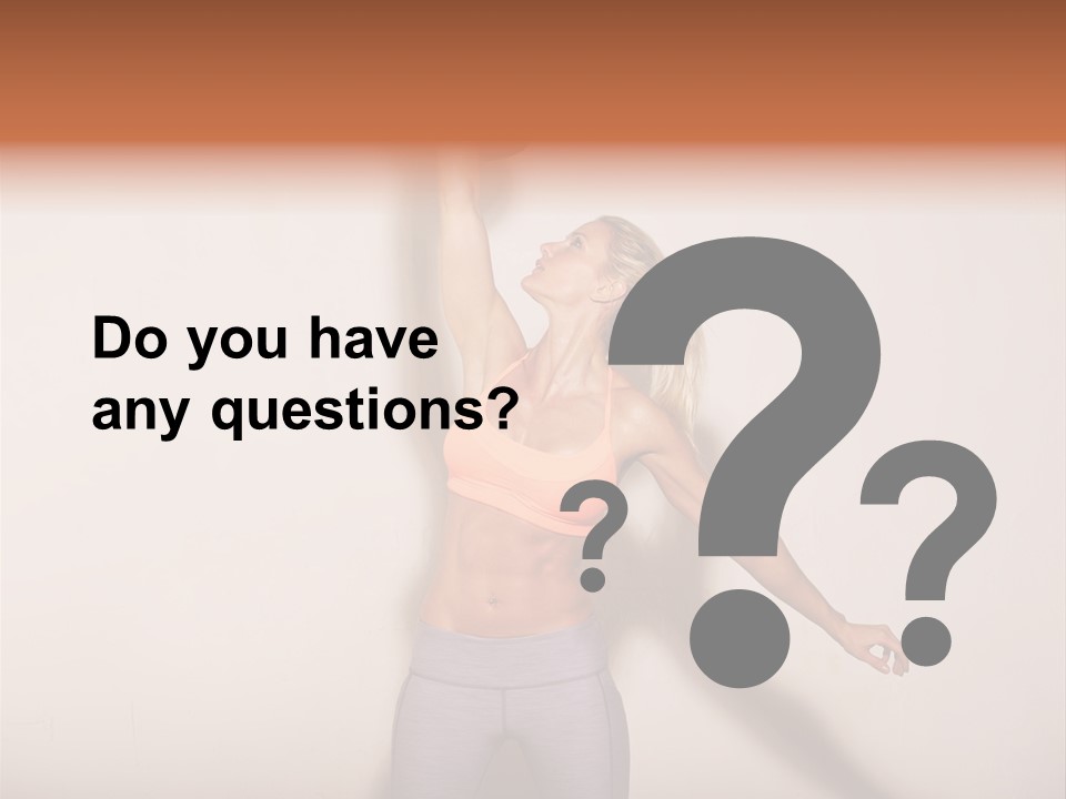 Body Weight Fitness PowerPoint Template