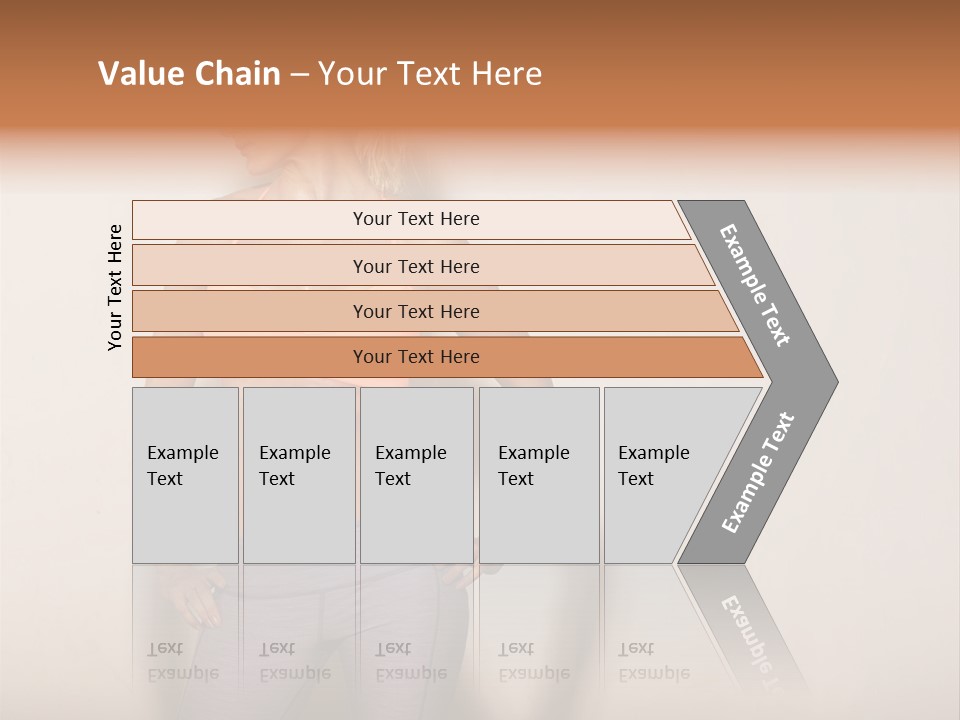 Abs Gym Woman PowerPoint Template