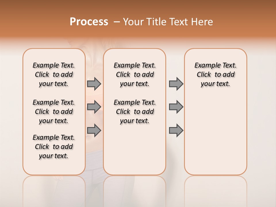 Abs Gym Woman PowerPoint Template