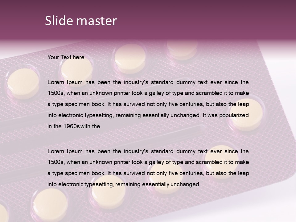 Women Preventive Human Fertility PowerPoint Template