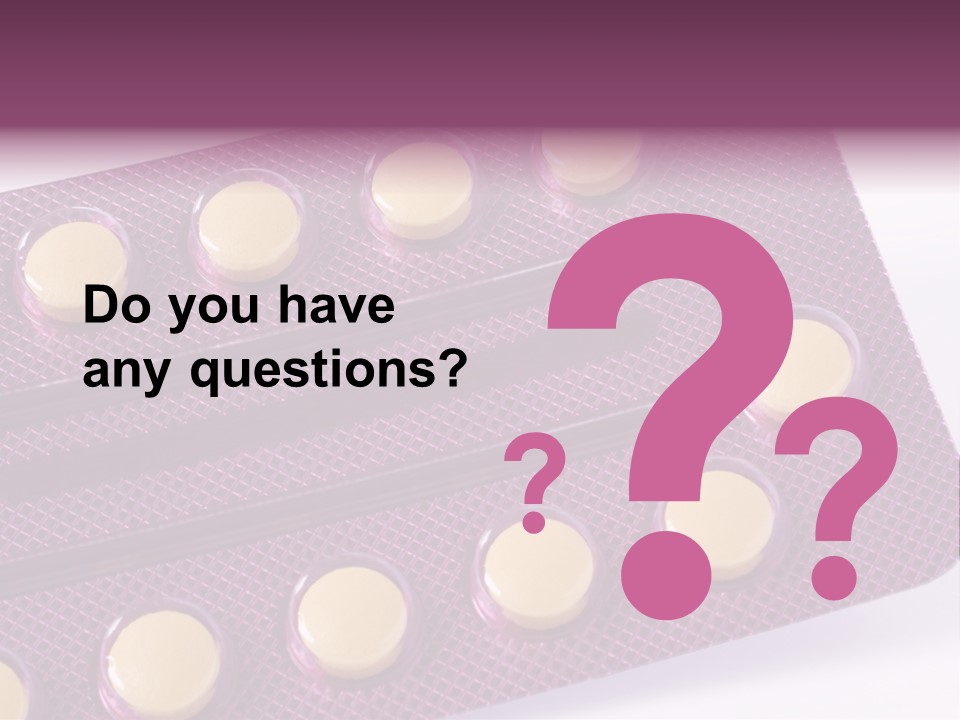 Women Preventive Human Fertility PowerPoint Template