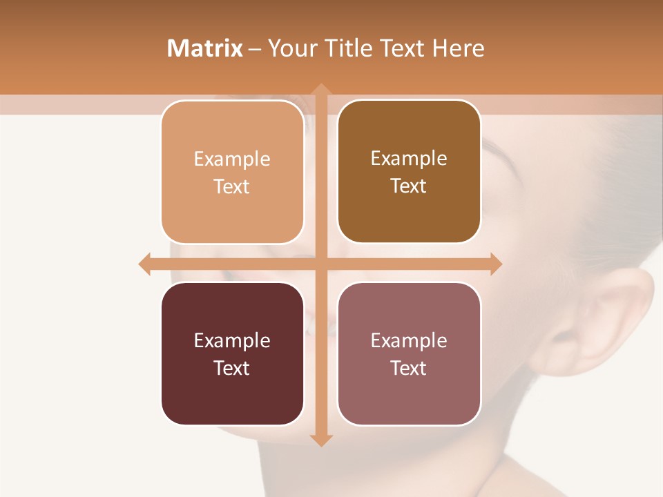 Smile Female Care PowerPoint Template