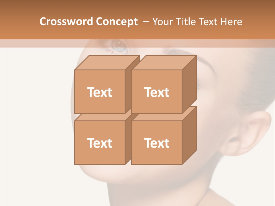 Smile Female Care PowerPoint Template
