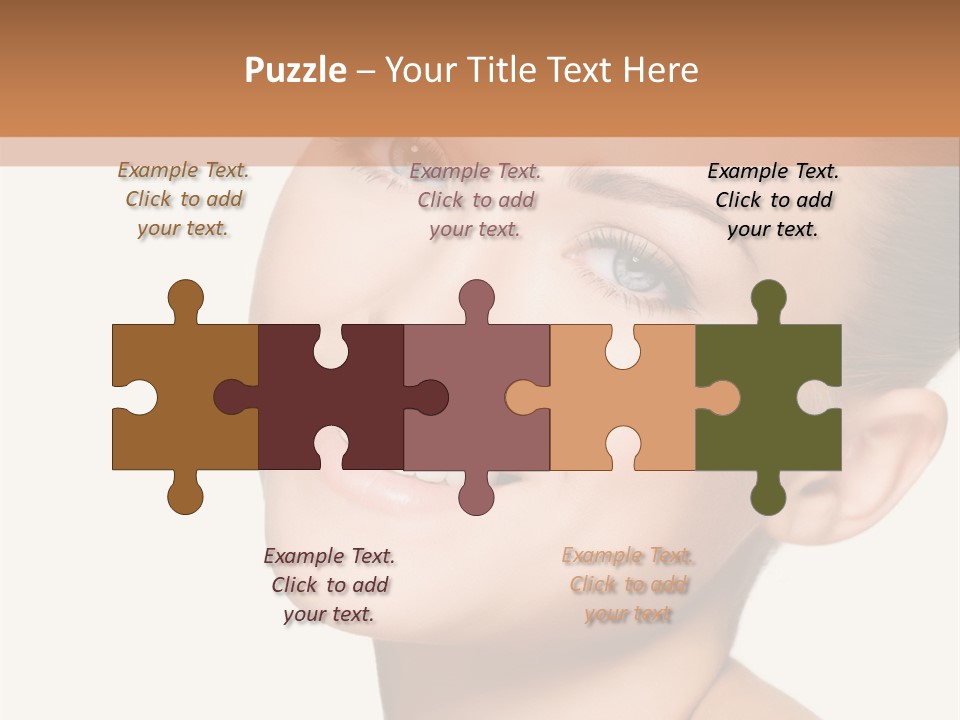 Smile Female Care PowerPoint Template