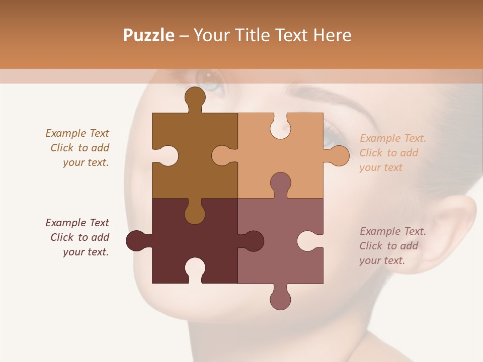 Smile Female Care PowerPoint Template