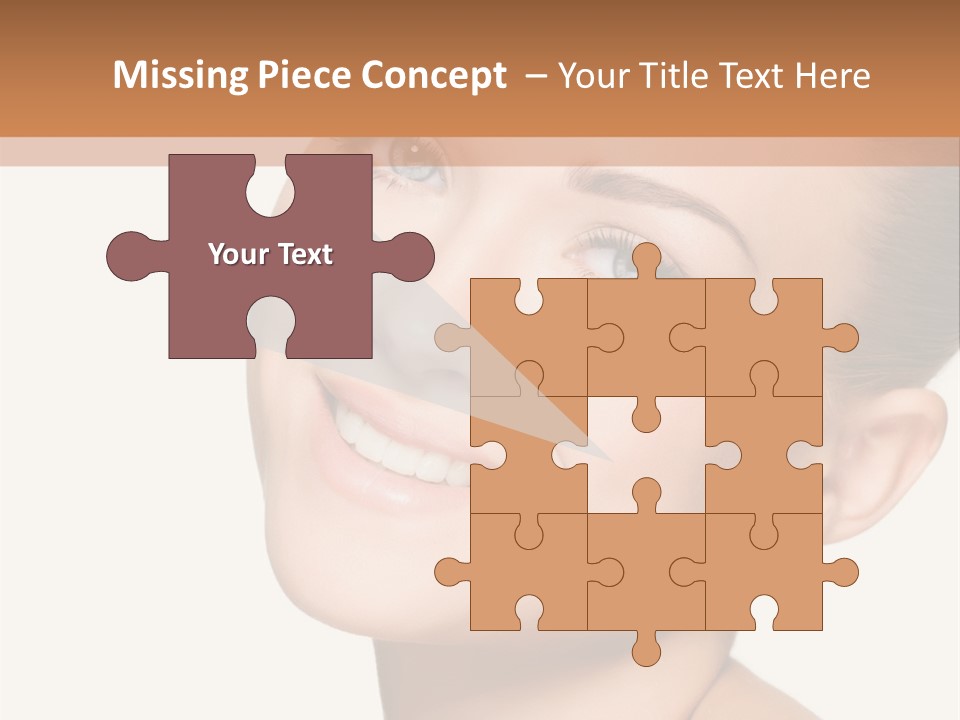 Smile Female Care PowerPoint Template