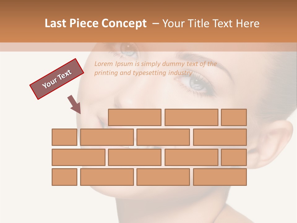Smile Female Care PowerPoint Template