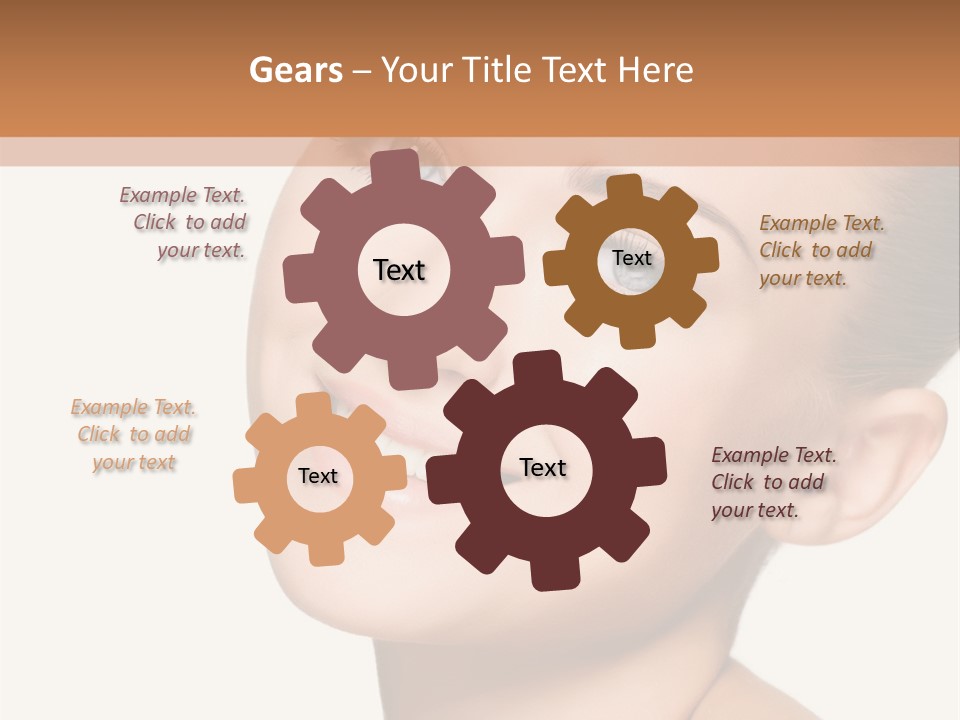 Smile Female Care PowerPoint Template