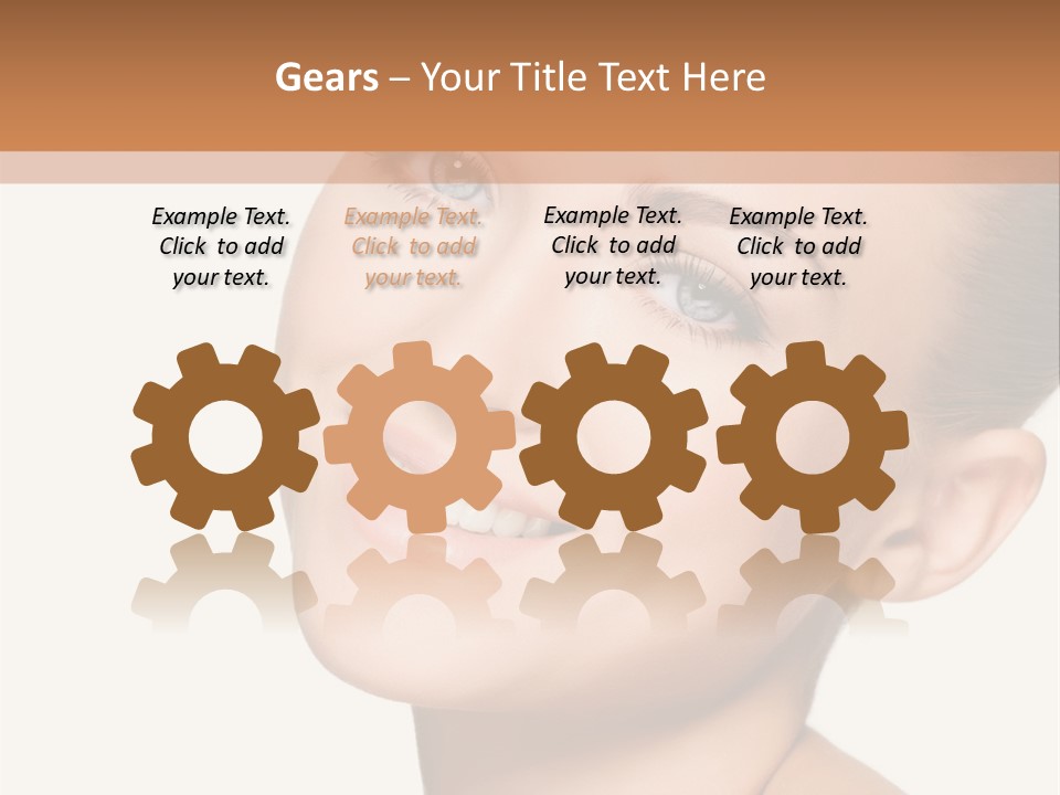 Smile Female Care PowerPoint Template