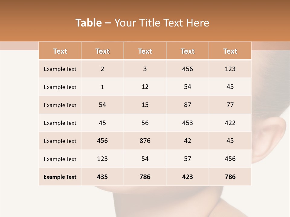 Smile Female Care PowerPoint Template