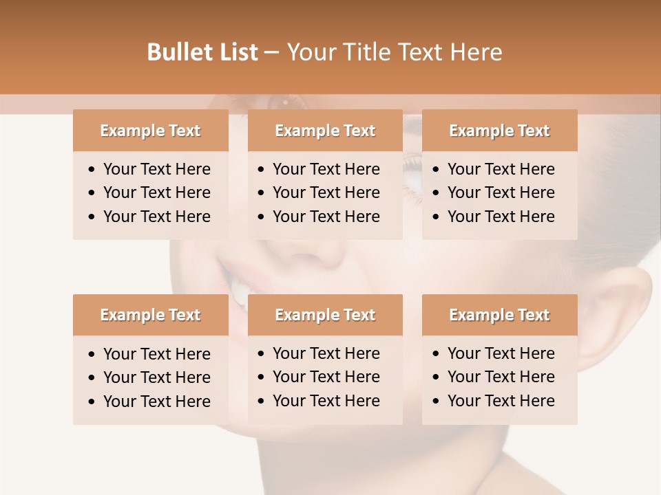 Smile Female Care PowerPoint Template