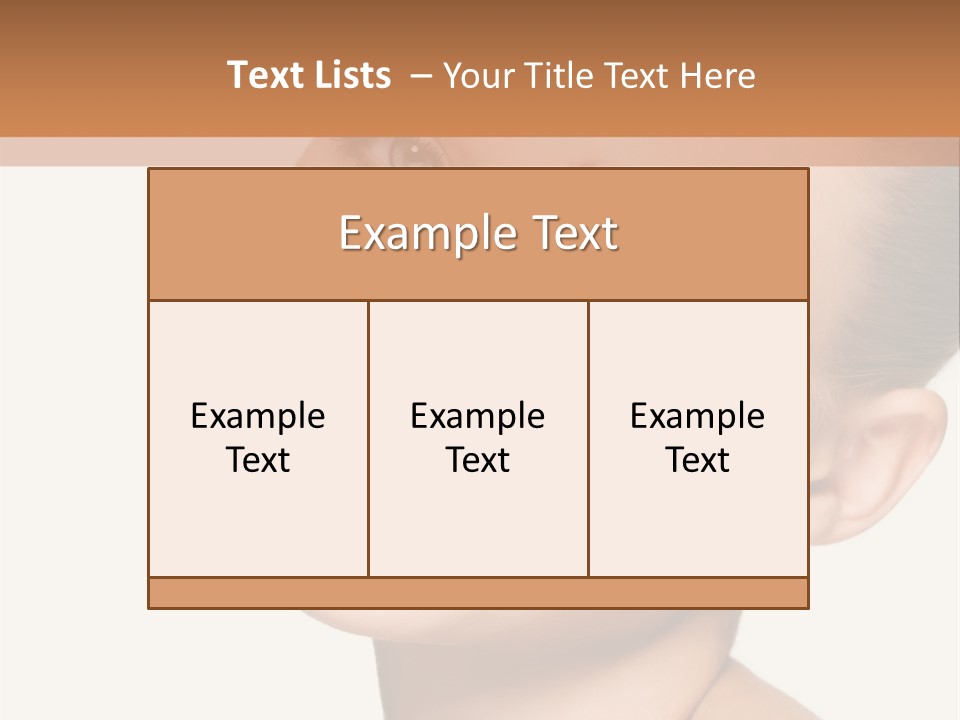 Smile Female Care PowerPoint Template
