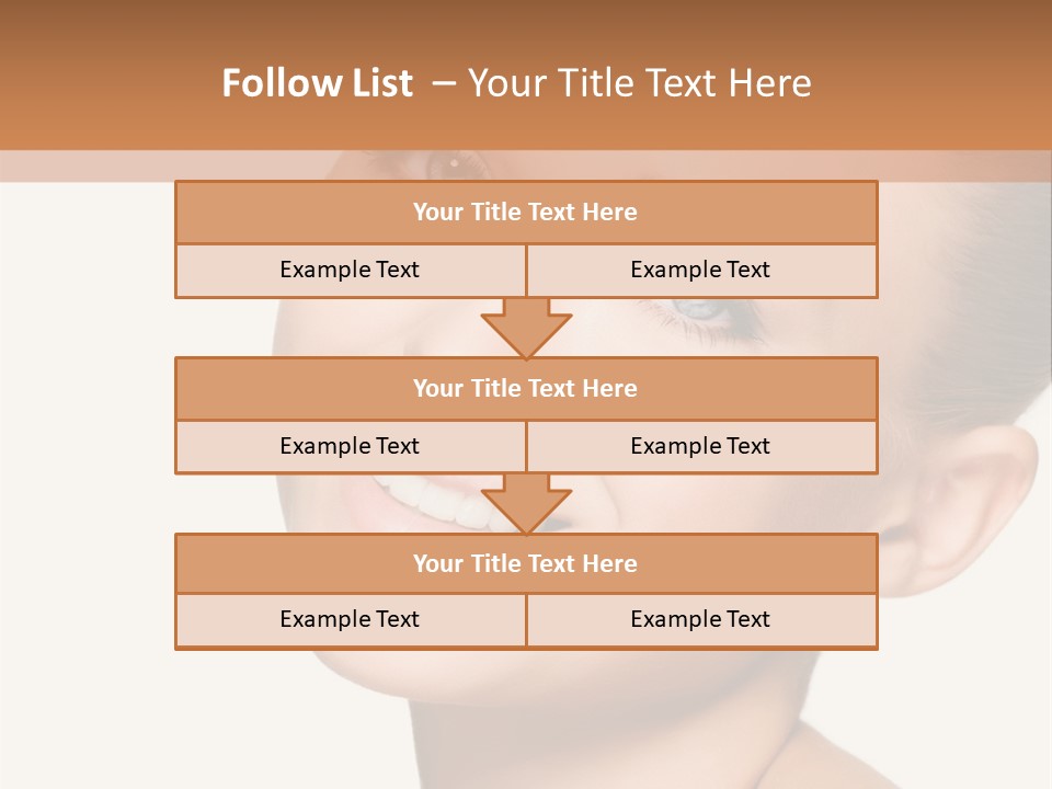 Smile Female Care PowerPoint Template