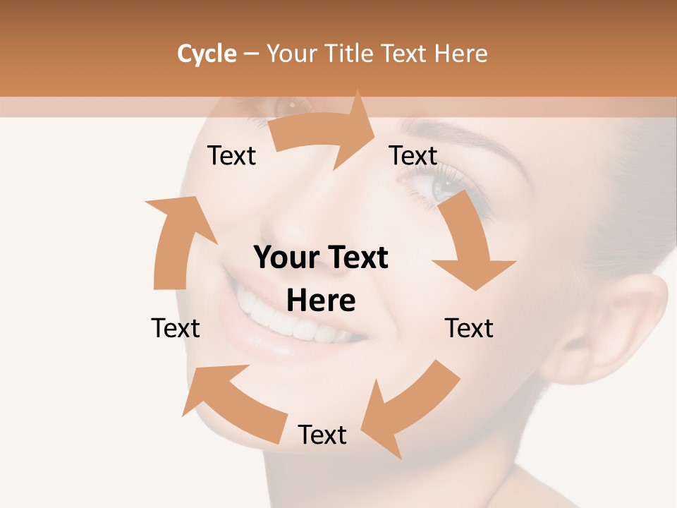 Smile Female Care PowerPoint Template