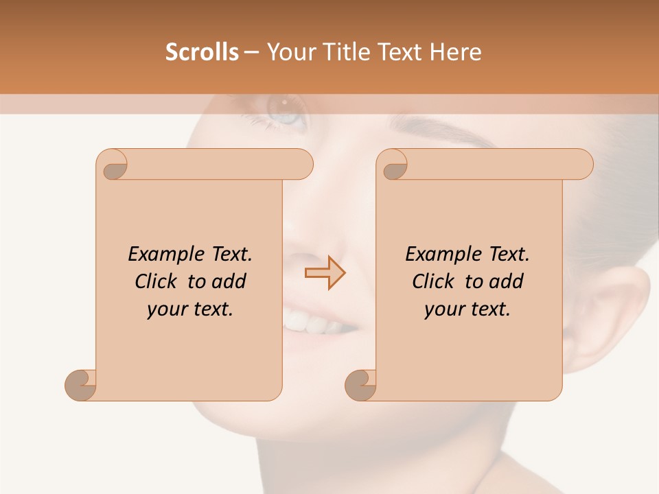 Smile Female Care PowerPoint Template