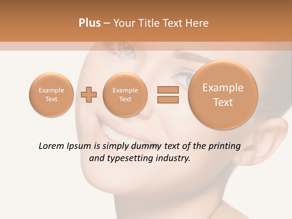 Smile Female Care PowerPoint Template