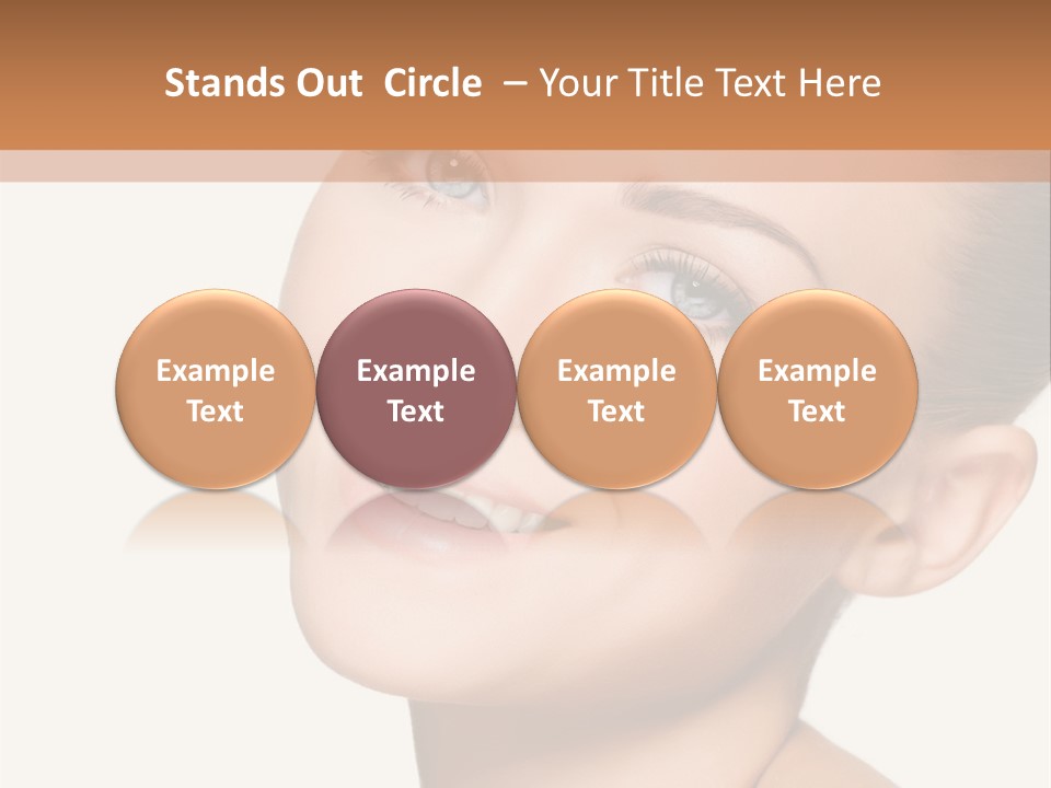 Smile Female Care PowerPoint Template