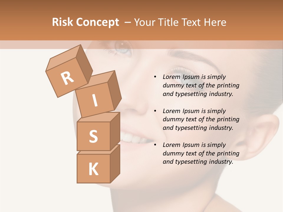 Smile Female Care PowerPoint Template