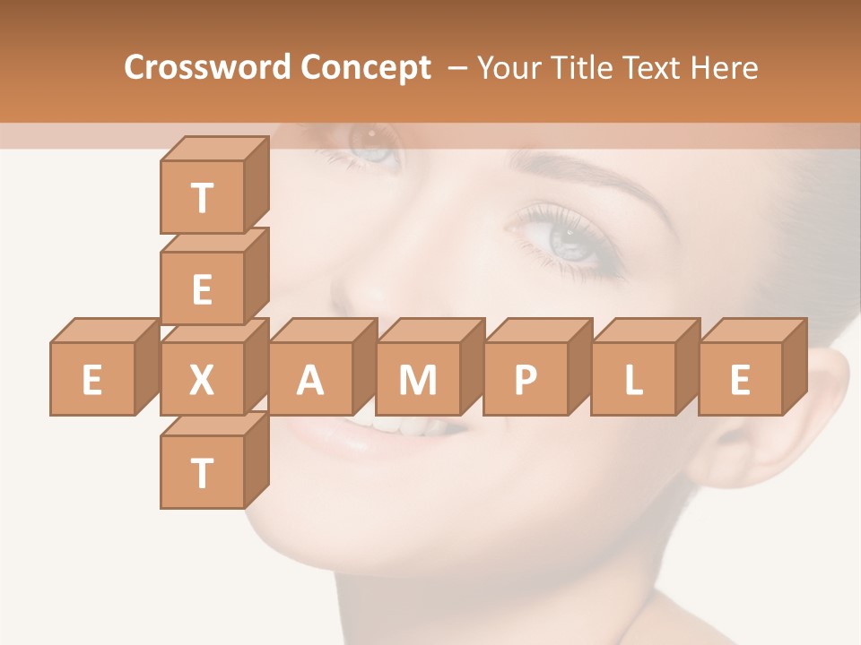 Smile Female Care PowerPoint Template