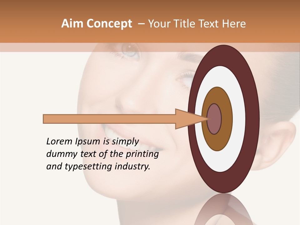 Smile Female Care PowerPoint Template